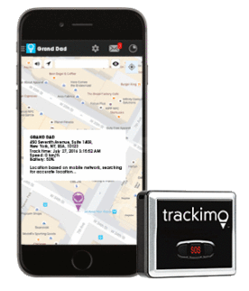 Trackimo GPS Tracker for the Elderly